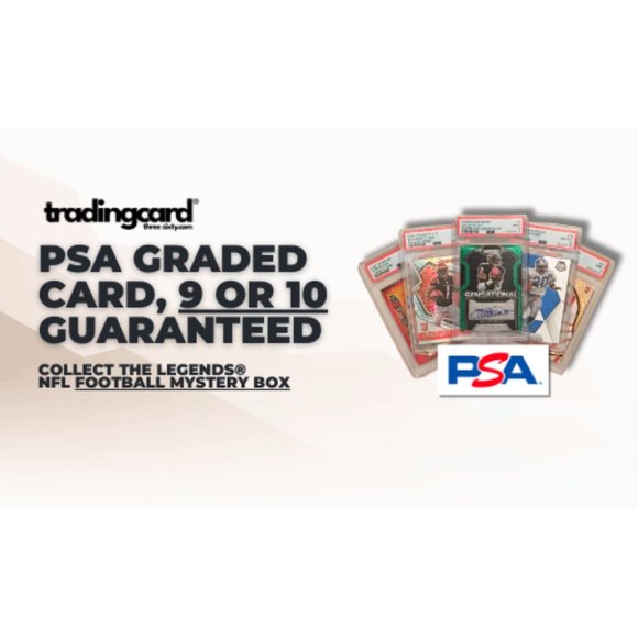 Football Mystery Box - Collect The Legends® PSA Graded Cards TradingCard360® - Picture 2 of 6